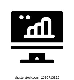 analysis solid icon. vector icon for your website, mobile, presentation, and logo design.