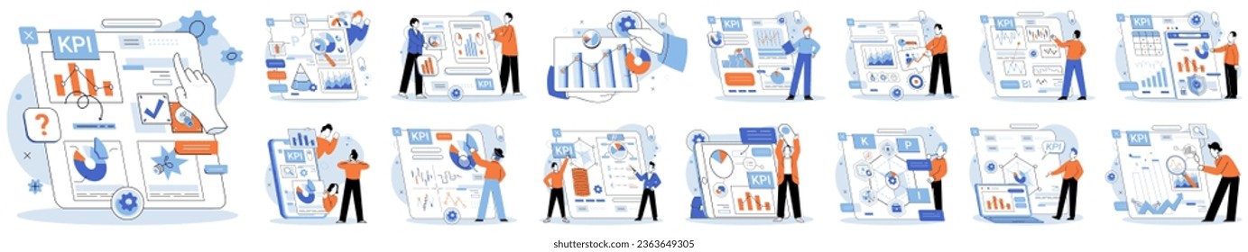 Analysis tool. Business intelligence. Vector illustration The concept design influences user perception and engagement Strategy formulation involves setting clear objectives and action plans