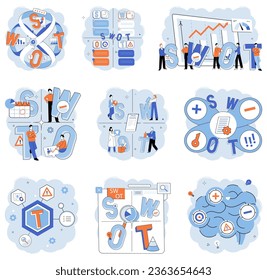 Analysis tool. Business intelligence. Vector illustration Graphic design enhances visual communication Analytic tools enable datexploration and modeling Finance plays critical role in business