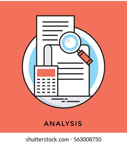Analysis Vector Icon