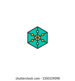Analystics icon design. Marketing icon vector illustration