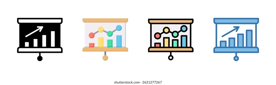 Elemento De Ícone Do Quadro Analítico Para Design