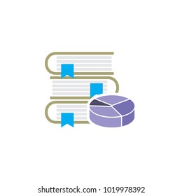 Analytic Book Logo Icon Design