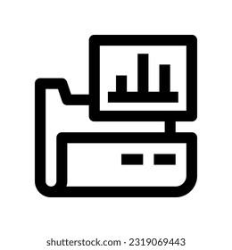 analytic icon for your website design, logo, app, UI.