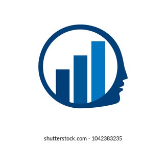 Analytic Idea Logo Template Design Vector, Emblem, Design Concept, Creative Symbol, Icon