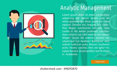 Analytic Management Conceptual Banner