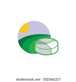 Analytic Nature Logo Icon Design