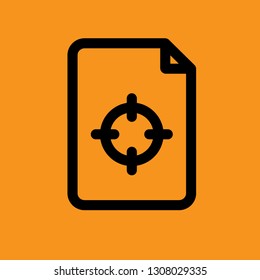 Analytic Premium Icon Download Template