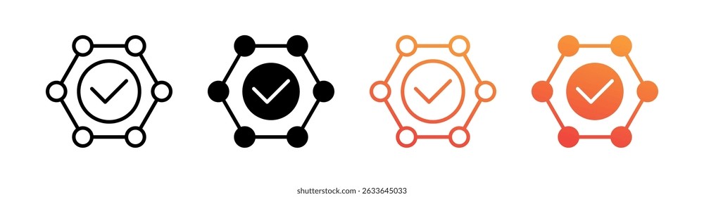 Analytic Scoring Multi Style Icon Set Vector