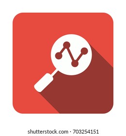 Analytic search icon