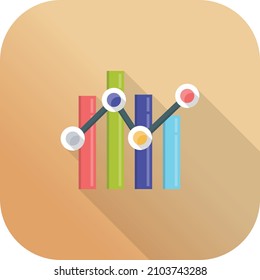 analytic Vector illustration on a transparent background.Premium quality symmbols.Vector line flat icon for concept and graphic design.
