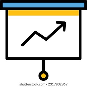 analytic  Vector illustration on a transparent background. Premium quality symmbols. Line Color vector icons for concept and graphic design.
