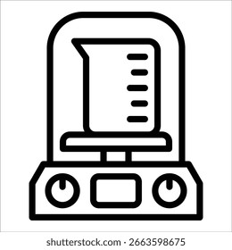 Elemento De Icono De Balance Analítico Para Diseño
