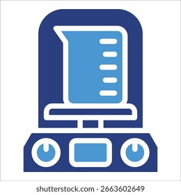 Elemento De Icono De Balance Analítico Para Diseño