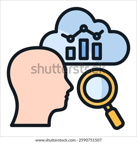 Analytical Reasoning Icon Element For Design