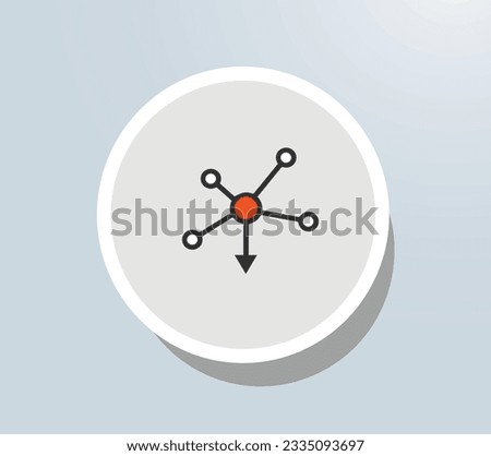 analytical skills icon vector design