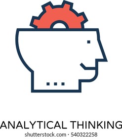 Analytical Thinking Vector Icon