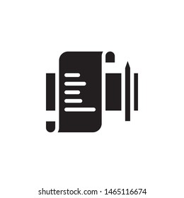Analytics, business icon. Simple glyph, flat vector of project management icons for ui and ux, website or mobile application