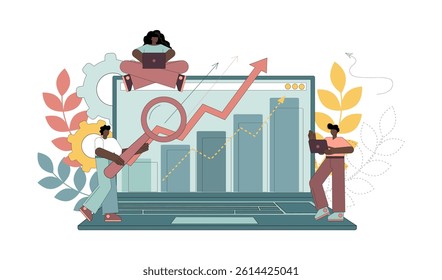 Analytics. Business promotion. Statistics. Strategy.