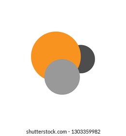 Analytics and circles icon. Element of financial, diagrams and reports icon for mobile concept and web apps. Detailed Analytics and circles icon can be used for web and mobile