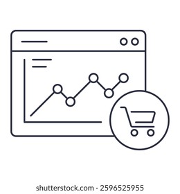 Analytics dashboard for e-commerce performance metrics, retail intelligence, sales optimization, customer insights, conversion analysis, revenue growth, profit tracking.