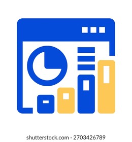 Icono de línea del panel de análisis, símbolo de esquema para el monitoreo de datos, información sobre el rendimiento, seguimiento de métricas, informes comerciales y revisión operativa. Icono de signo de Vector.