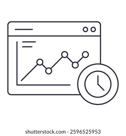 Analytics dashboard for time management metrics, productivity analysis, workflow optimization, scheduling insights, deadline tracking, task efficiency, time utilization, project performance.