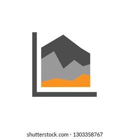 Analytics and diagram icon. Element of financial, diagrams and reports icon for mobile concept and web apps. Detailed Analytics and diagram icon can be used for web and mobile