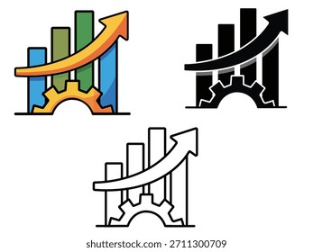 Icono gratis de Analytics Art Design