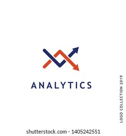 Analytics and Growth , Corporate Logo Design Template