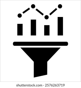 Analytics Icon Element For Design