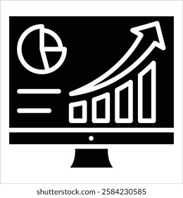 Analytics Icon Element For Design