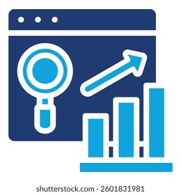 Analytics Icon Element For Design
