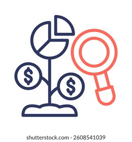 Analytics Icon Element for Design