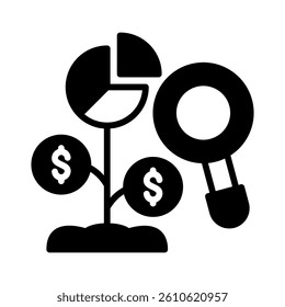 Analytics Icon Element for Design