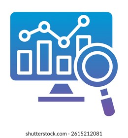 Analytics Icon Element For Design
