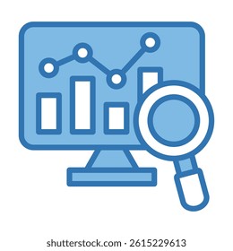 Analytics Icon Element For Design