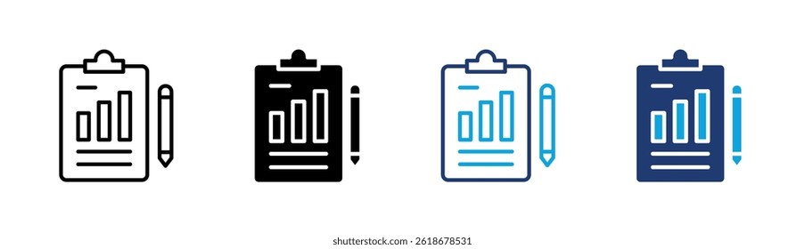 Analytics Icon Element For Design
