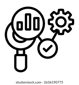 Elemento De Icono De Analytics Para Diseño