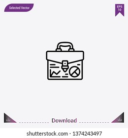 Analytics icon isolated on grey background.Premium symbol for website design, mobile application, logo, ui.Modern, simple, isolated, flat best quality icon for web site designs or mobile apps.