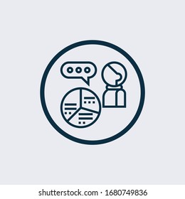analytics icon isolated on white background from analytics collection. analytics icon trendy and modern analytics symbol for logo, web, app,