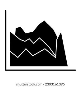 Analytics icon vector. analysis illustration sign. schedule symbol. 
