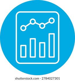 Analytics Icon Vector Design for Personal And Commercial use