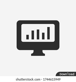  Analytics icon vector eps 10