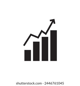 analytics icon. analytics vector flat trendy style illustration on white background..eps