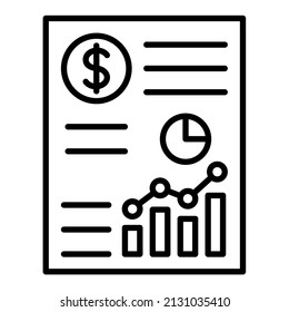 Analytics icon vector image. Can also be used for web apps, mobile apps and print media.