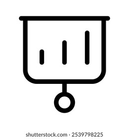 Analytics Icon Vector Symbol Design Illustration