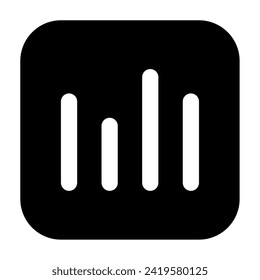 Analytics Icon for web, app, uiux, infographic, etc