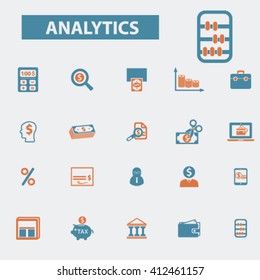analytics icons
