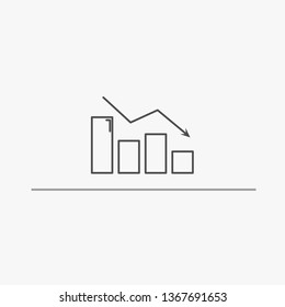 Analytics icons descent